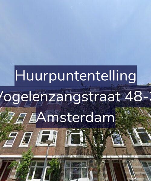 Foto gevel Huurpuntentelling voor Vogelenzangstraat 48-3, Amsterdam