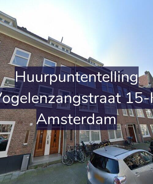 Foto gevel Huurpuntentelling voor Vogelenzangstraat 15-H, Amsterdam