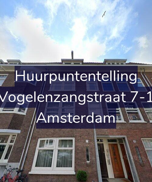 Foto gevel Huurpuntentelling voor Vogelenzangstraat 7-1, Amsterdam