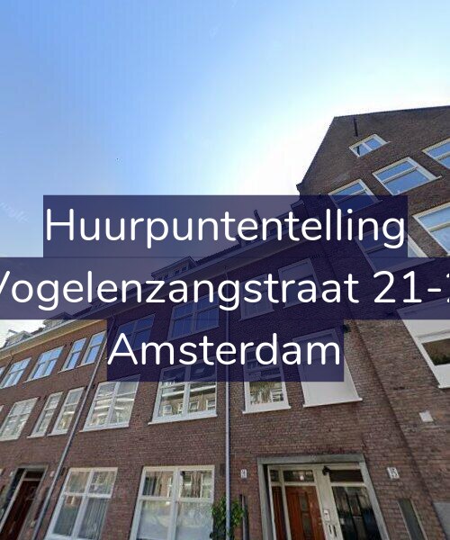 Foto gevel Huurpuntentelling voor Vogelenzangstraat 21-2, Amsterdam