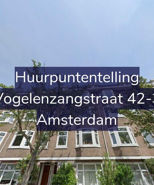 Foto gevel Huurpuntentelling voor Vogelenzangstraat 42-3, Amsterdam