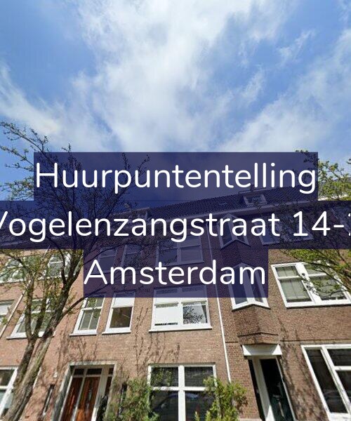Foto gevel Huurpuntentelling voor Vogelenzangstraat 14-2, Amsterdam