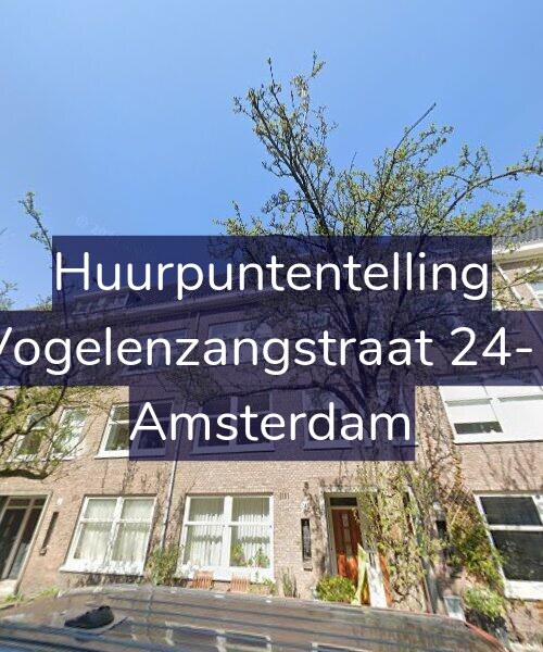 Foto gevel Huurpuntentelling voor Vogelenzangstraat 24-1, Amsterdam