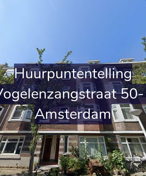 Foto gevel Huurpuntentelling voor Vogelenzangstraat 50-1, Amsterdam