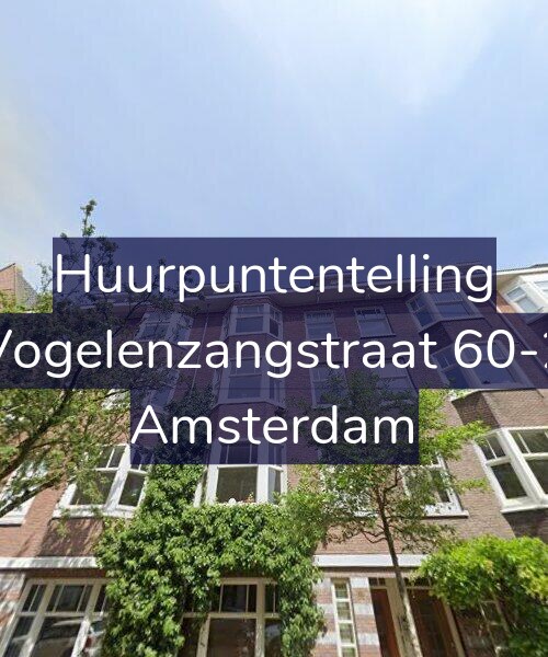 Foto gevel Huurpuntentelling voor Vogelenzangstraat 60-2, Amsterdam