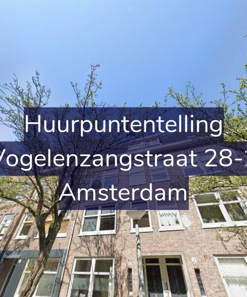 Foto gevel Huurpuntentelling voor Vogelenzangstraat 28-2, Amsterdam