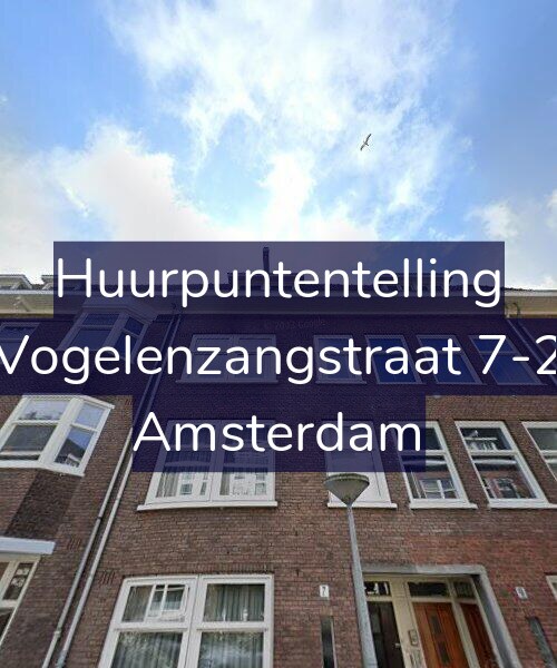 Foto gevel Huurpuntentelling voor Vogelenzangstraat 7-2, Amsterdam