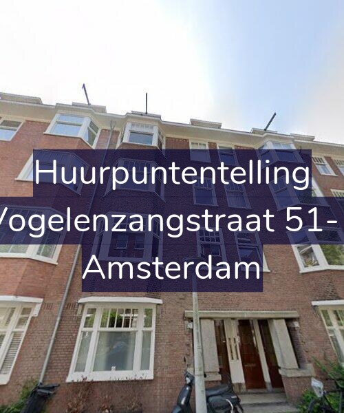 Foto gevel Huurpuntentelling voor Vogelenzangstraat 51-1, Amsterdam