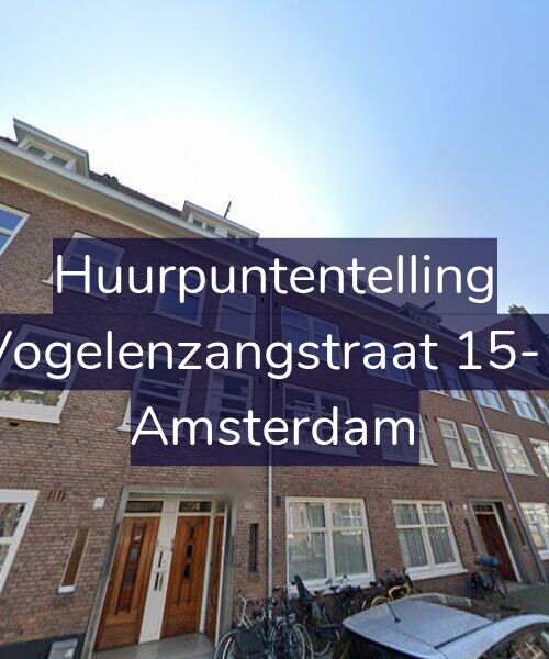 Foto gevel Huurpuntentelling voor Vogelenzangstraat 15-1, Amsterdam