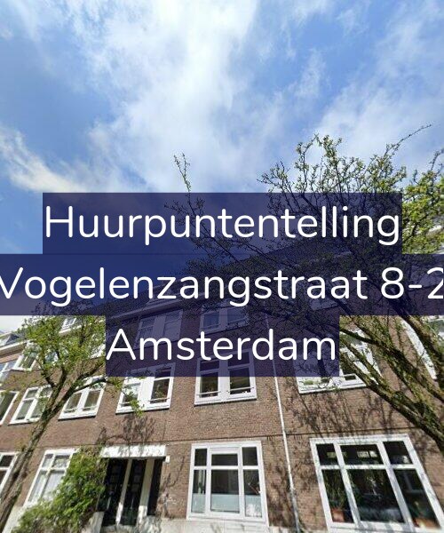 Foto gevel Huurpuntentelling voor Vogelenzangstraat 8-2, Amsterdam