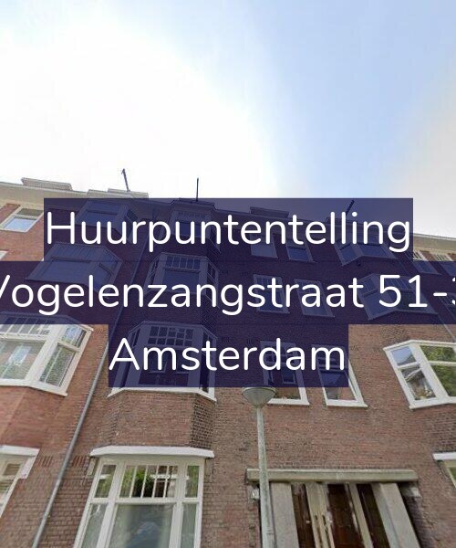 Foto gevel Huurpuntentelling voor Vogelenzangstraat 51-3, Amsterdam