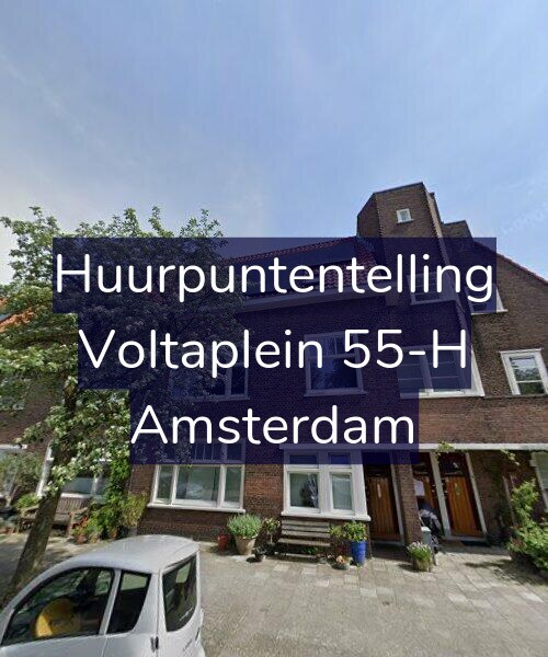 Foto gevel Huurpuntentelling voor Voltaplein 55-H, Amsterdam