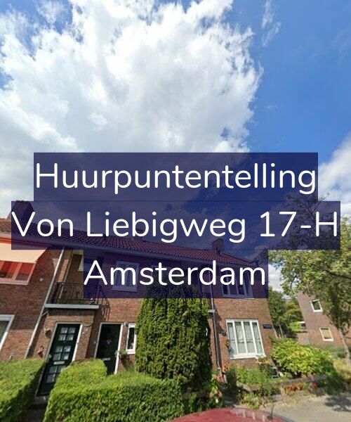 Foto gevel Huurpuntentelling voor Von Liebigweg 17-H, Amsterdam