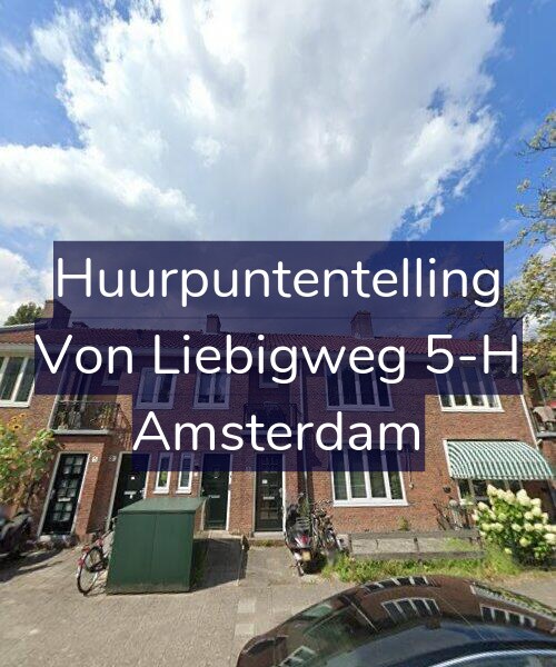 Foto gevel Huurpuntentelling voor Von Liebigweg 5-H, Amsterdam