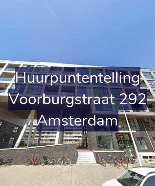 Foto gevel Huurpuntentelling voor Voorburgstraat 292, Amsterdam