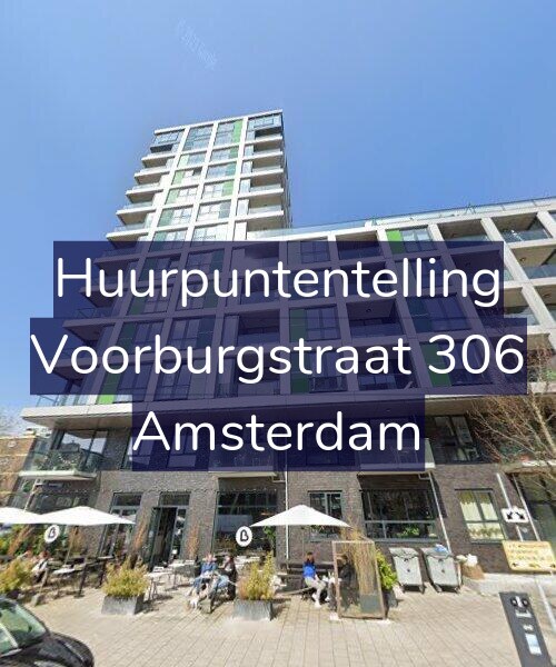 Foto gevel Huurpuntentelling voor Voorburgstraat 306, Amsterdam