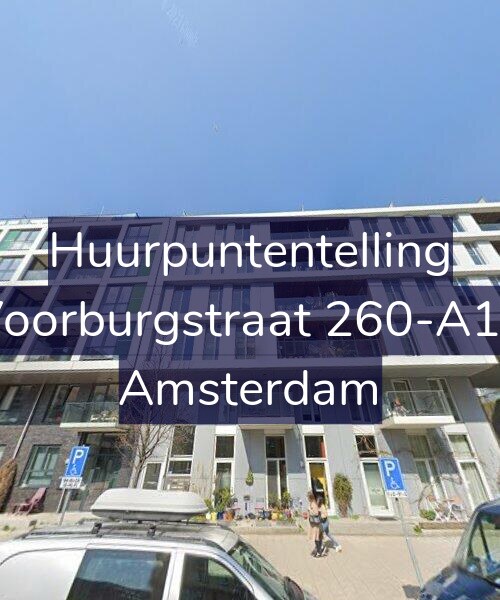 Foto gevel Huurpuntentelling voor Voorburgstraat 260-A10, Amsterdam