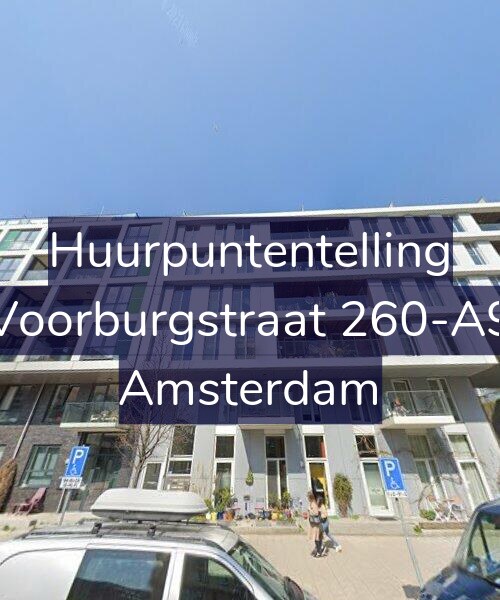 Foto gevel Huurpuntentelling voor Voorburgstraat 260-A9, Amsterdam