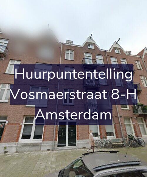 Foto gevel Huurpuntentelling voor Vosmaerstraat 8-H, Amsterdam