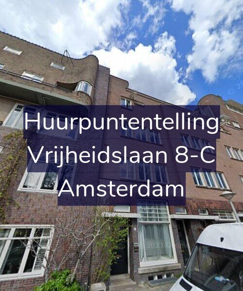 Foto gevel Huurpuntentelling voor Vrijheidslaan 8-C, Amsterdam