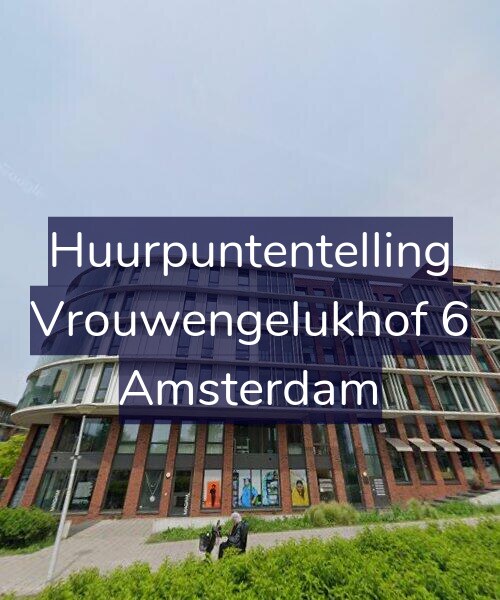 Foto gevel Huurpuntentelling voor Vrouwengelukhof 6, Amsterdam