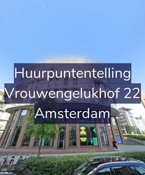 Foto gevel Huurpuntentelling voor Vrouwengelukhof 22, Amsterdam