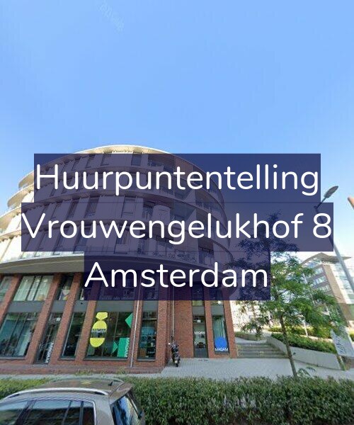 Foto gevel Huurpuntentelling voor Vrouwengelukhof 8, Amsterdam