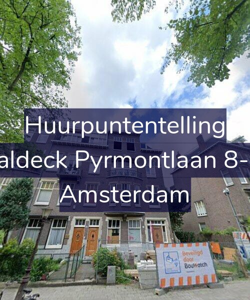 Foto gevel Huurpuntentelling voor Waldeck Pyrmontlaan 8-3B, Amsterdam