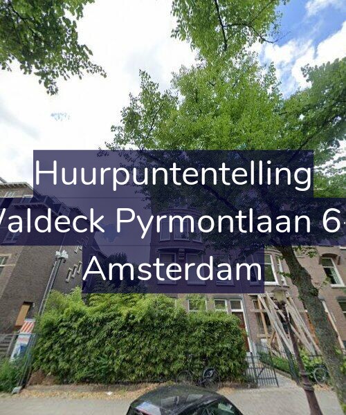 Foto gevel Huurpuntentelling voor Waldeck Pyrmontlaan 6-3, Amsterdam