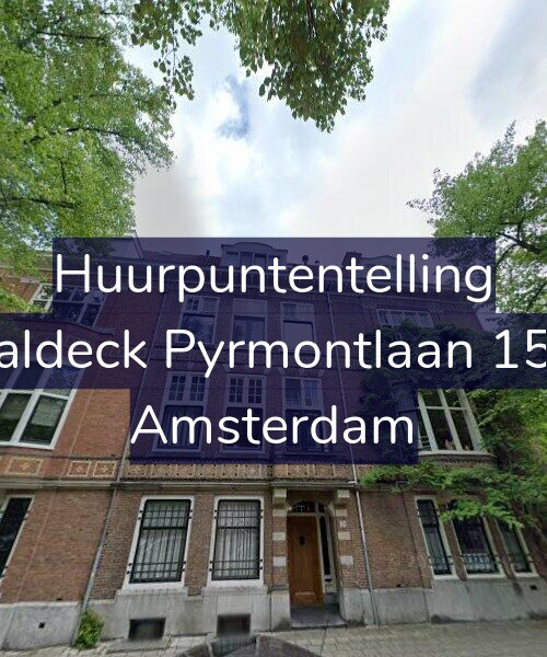 Foto gevel Huurpuntentelling voor Waldeck Pyrmontlaan 15-B, Amsterdam