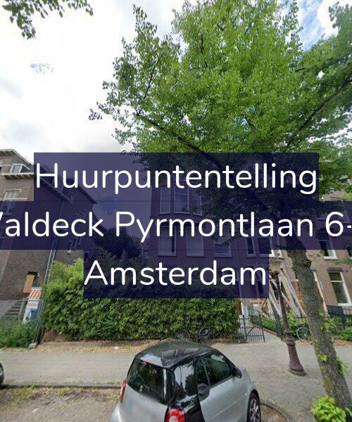 Foto gevel Huurpuntentelling voor Waldeck Pyrmontlaan 6-H, Amsterdam