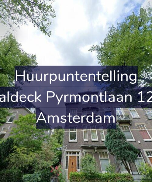 Foto gevel Huurpuntentelling voor Waldeck Pyrmontlaan 12-2, Amsterdam
