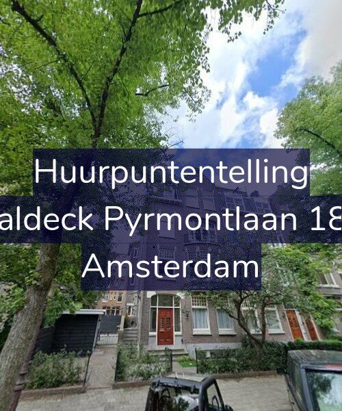 Foto gevel Huurpuntentelling voor Waldeck Pyrmontlaan 18-2, Amsterdam