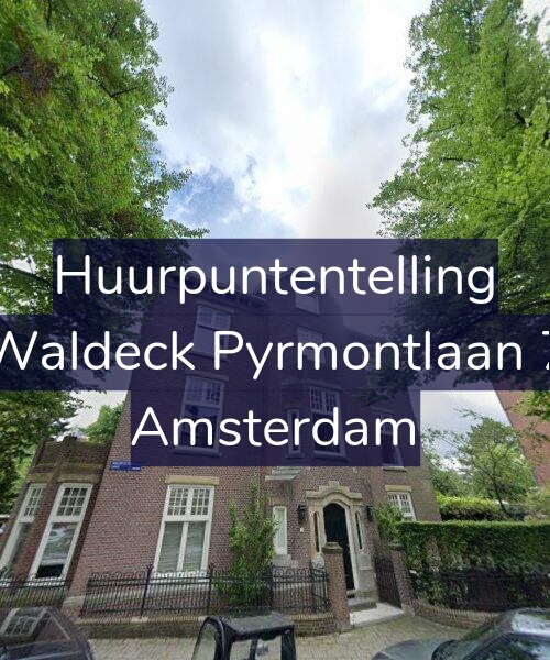 Foto gevel Huurpuntentelling voor Waldeck Pyrmontlaan 7, Amsterdam