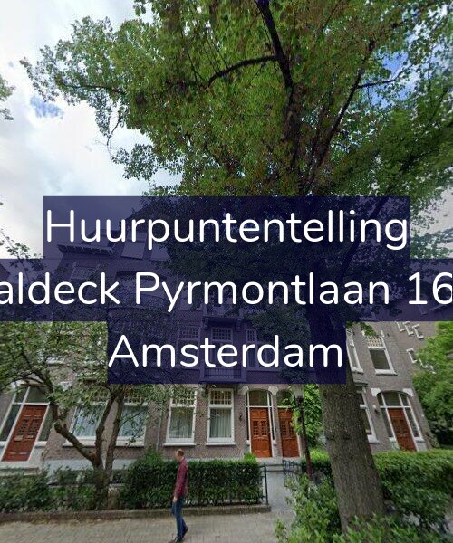 Foto gevel Huurpuntentelling voor Waldeck Pyrmontlaan 16-H, Amsterdam