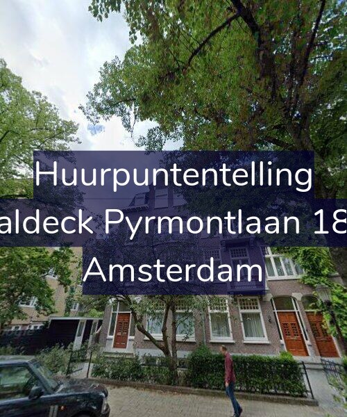 Foto gevel Huurpuntentelling voor Waldeck Pyrmontlaan 18-C, Amsterdam