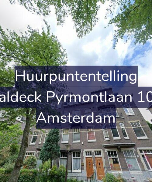 Foto gevel Huurpuntentelling voor Waldeck Pyrmontlaan 10-2, Amsterdam