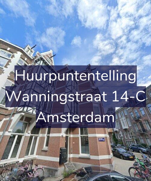 Foto gevel Huurpuntentelling voor Wanningstraat 14-C, Amsterdam