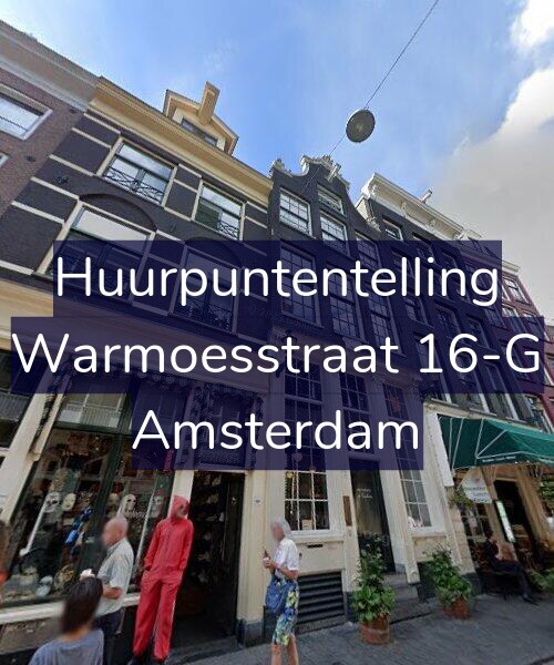 Foto gevel Huurpuntentelling voor Warmoesstraat 16-G, Amsterdam