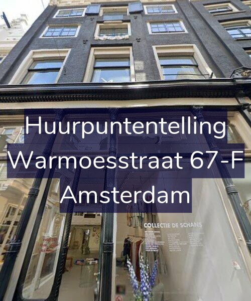 Foto gevel Huurpuntentelling voor Warmoesstraat 67-F, Amsterdam