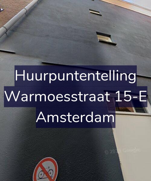 Foto gevel Huurpuntentelling voor Warmoesstraat 15-E, Amsterdam