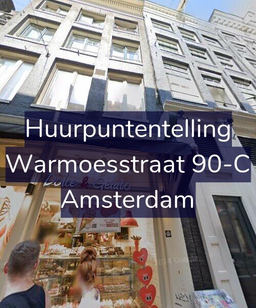 Foto gevel Huurpuntentelling voor Warmoesstraat 90-C, Amsterdam