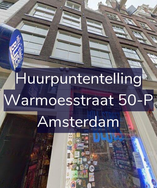 Foto gevel Huurpuntentelling voor Warmoesstraat 50-P, Amsterdam