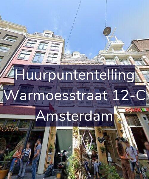 Foto gevel Huurpuntentelling voor Warmoesstraat 12-C, Amsterdam