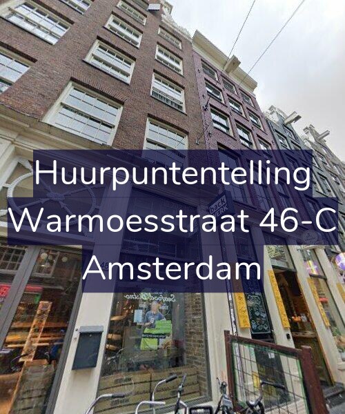Foto gevel Huurpuntentelling voor Warmoesstraat 46-C, Amsterdam