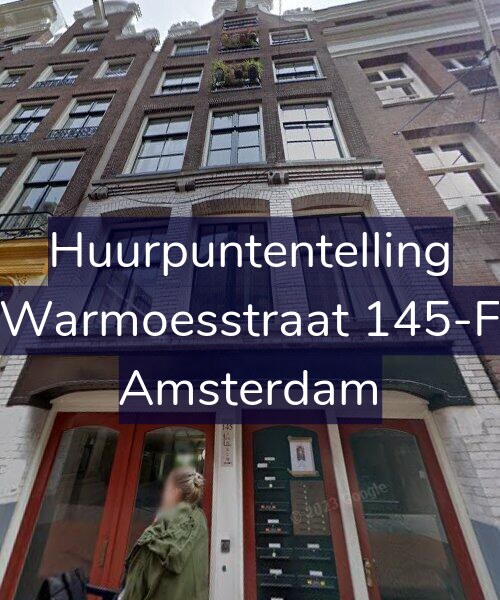 Foto gevel Huurpuntentelling voor Warmoesstraat 145-F, Amsterdam