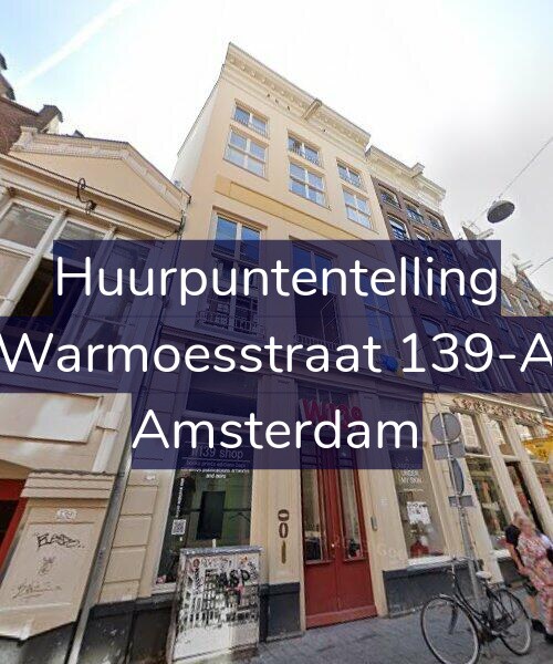 Foto gevel Huurpuntentelling voor Warmoesstraat 139-A, Amsterdam