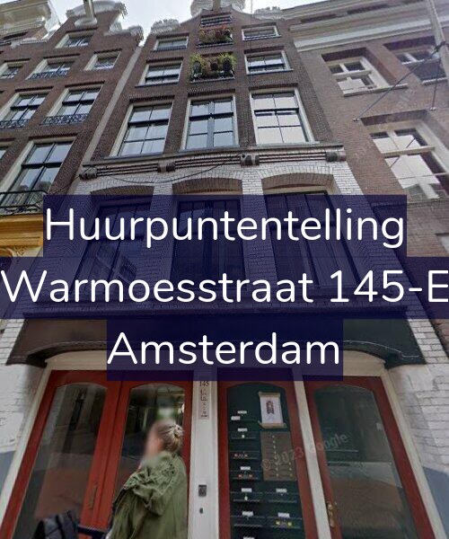 Foto gevel Huurpuntentelling voor Warmoesstraat 145-E, Amsterdam