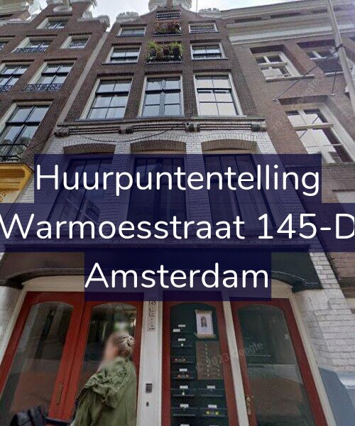 Foto gevel Huurpuntentelling voor Warmoesstraat 145-D, Amsterdam