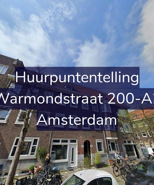 Foto gevel Huurpuntentelling voor Warmondstraat 200-A2, Amsterdam